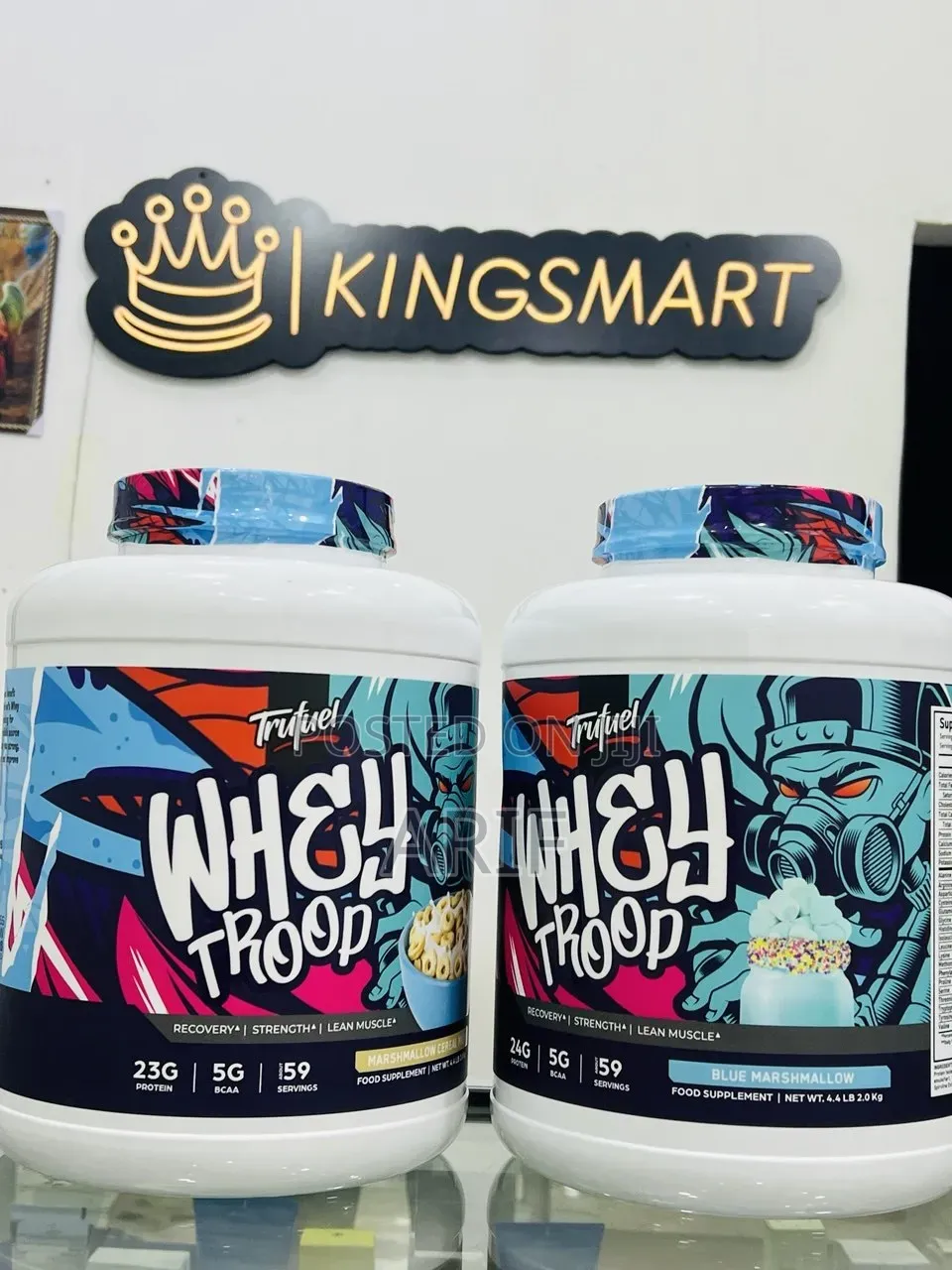 Whey Troop Protein Powder Supplement 2kg