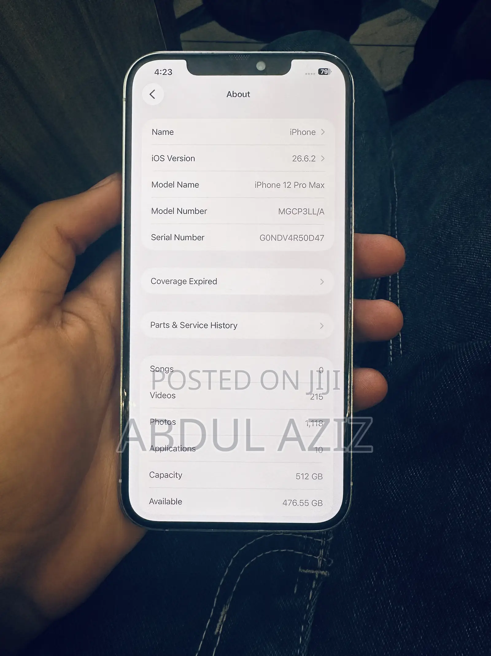 New Apple iPhone 12 Pro Max 512 GB White