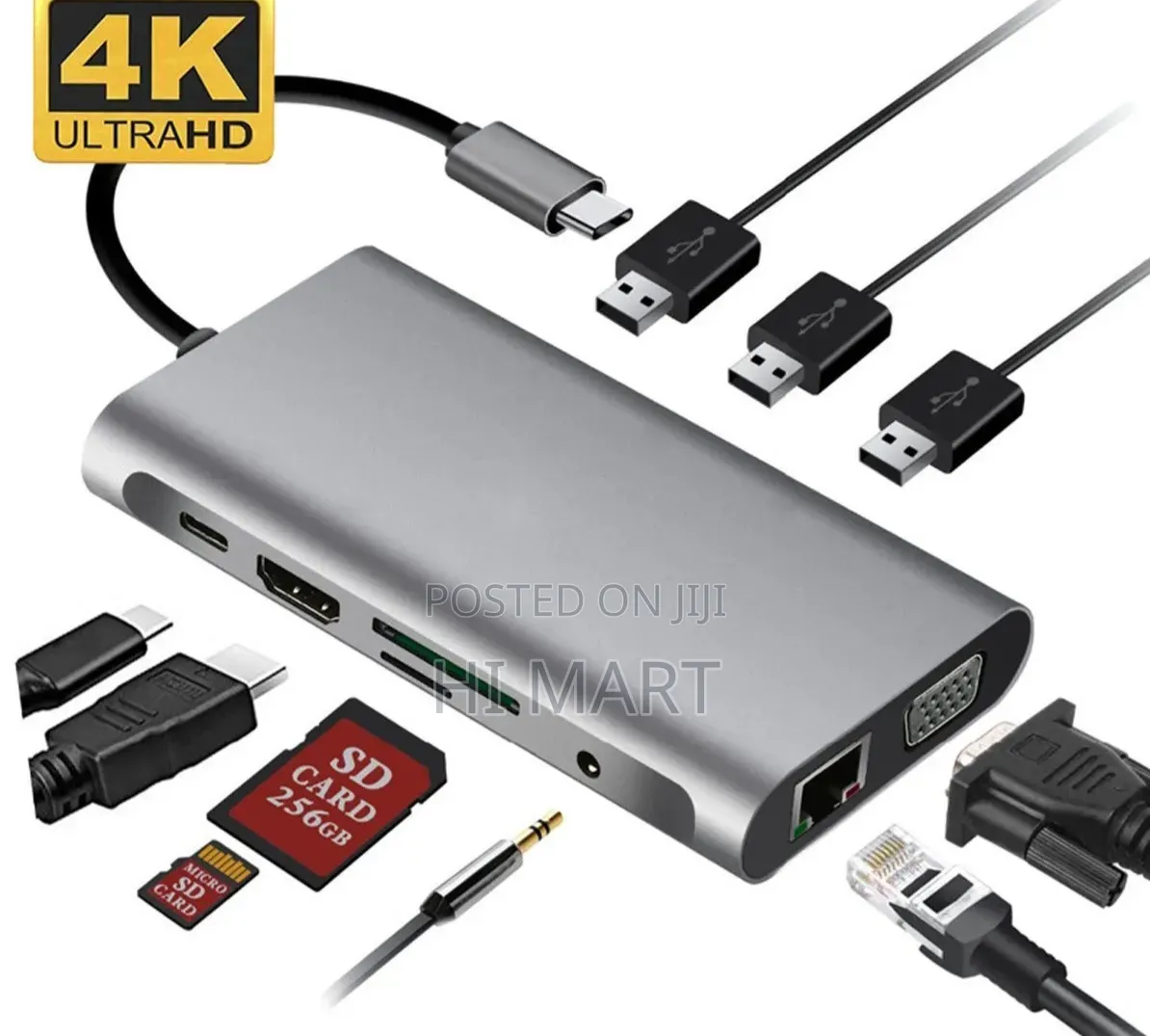 11in1 Multipurpose USB C Hub Adapter