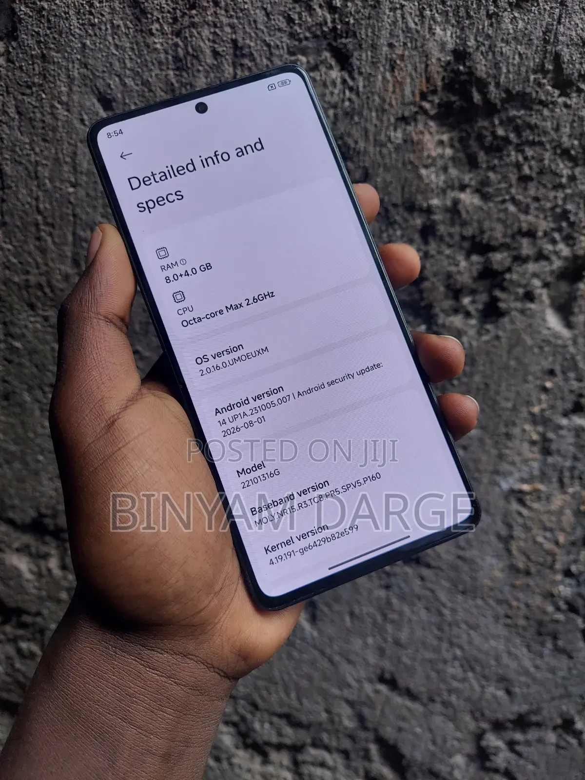 Xiaomi Redmi Note 12 Pro 5G 256 GB Black