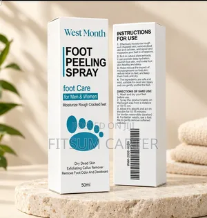 West Month Foot Peeling Spray የእግር ጠረንን መከላከል