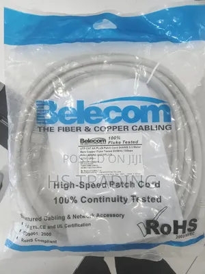 Cat 6A UTP Patch Cord Belecom