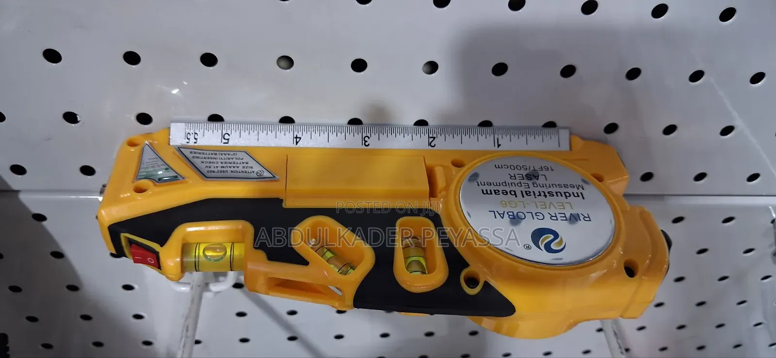Multipurpose Laser Level Measuring Tape – 16FT