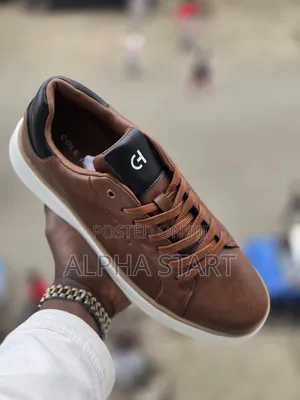 Cole Haan High Master Quality Black & White Brwion for Man's