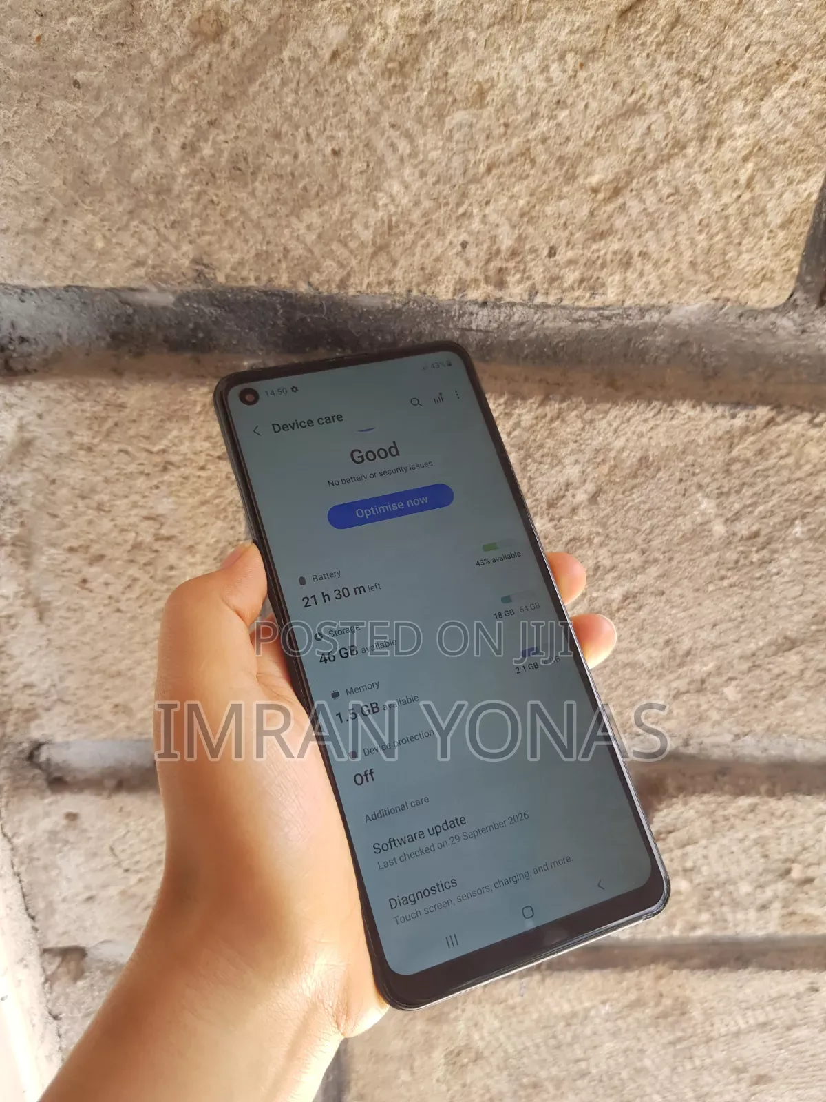 Samsung Galaxy A21s 64 GB Black