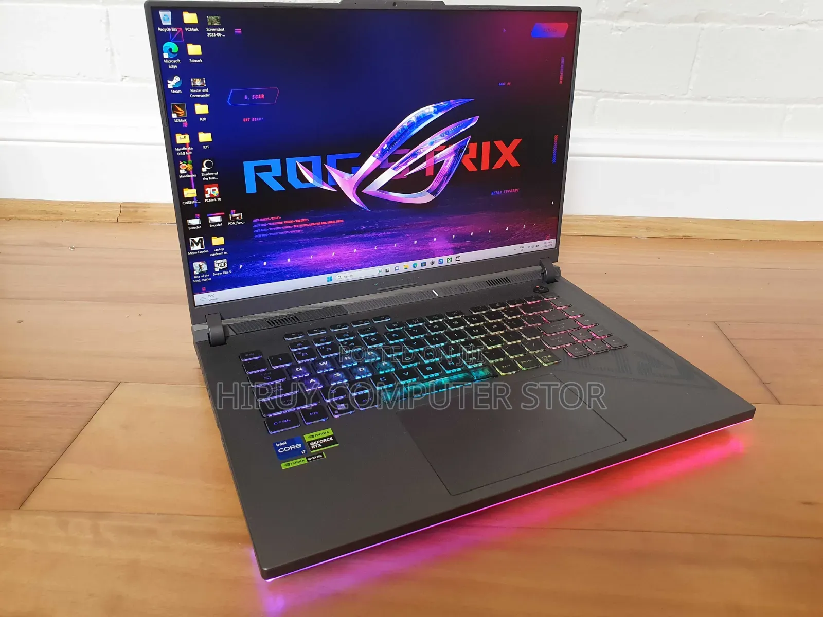 New Laptop Asus ROG Strix G15 16GB Intel Core i9 SSD 1T