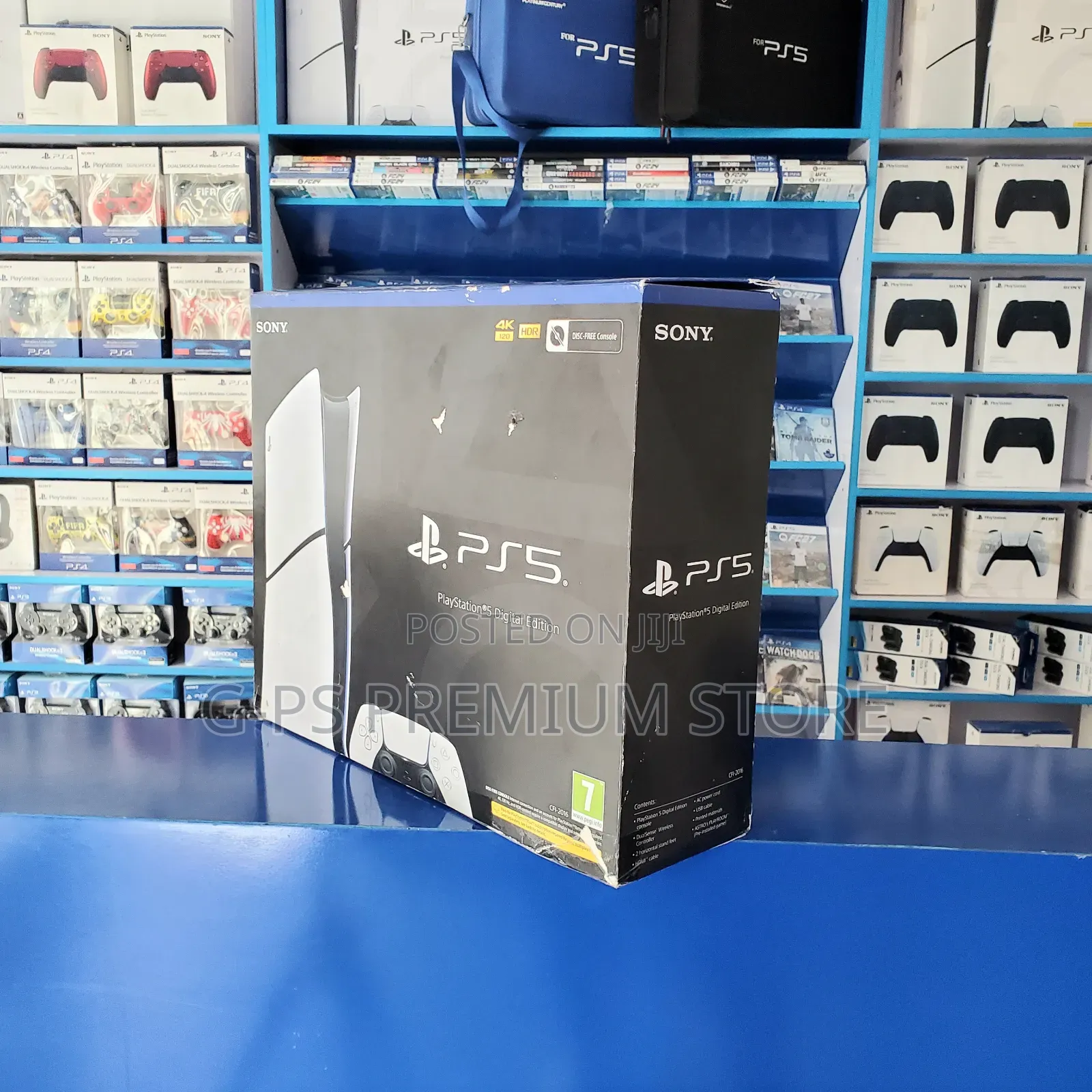 PS5 Slim Digital Jailbreak & Updated – Brand New + 2 Joystick