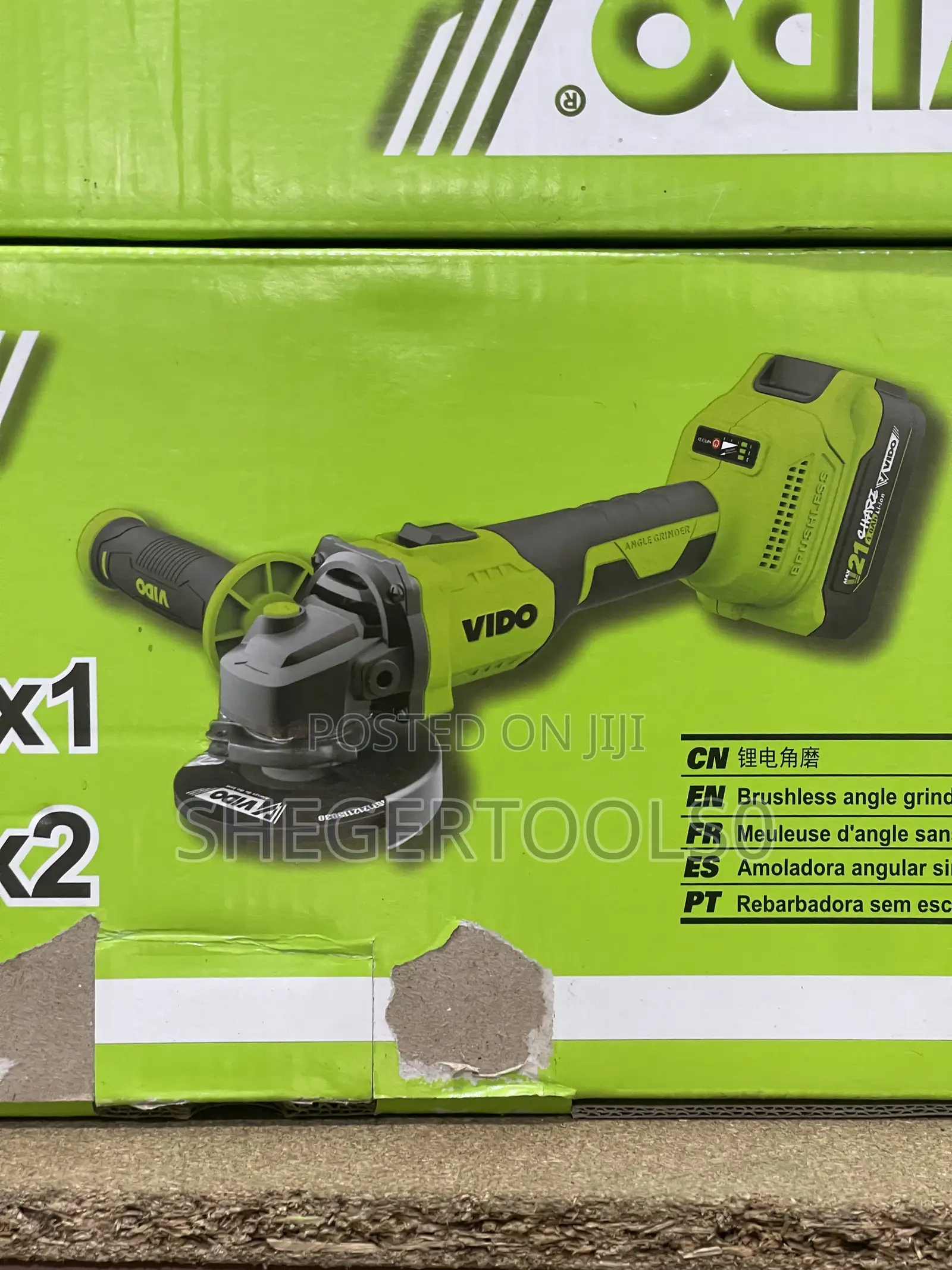 Vido Chargeble Angle Grinder