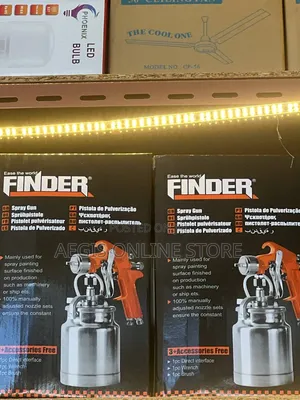 Finder Pneumatic Suction-Feed Paint Spray Guns