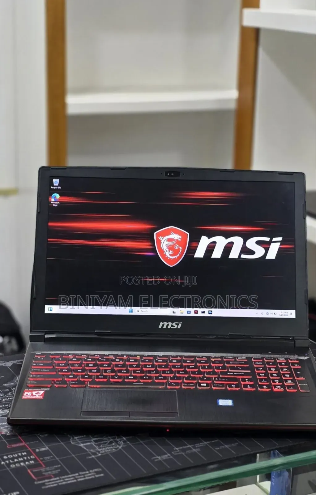 New Laptop MSI GP75 Leopard 16GB Intel Core i7 SSD 256GB
