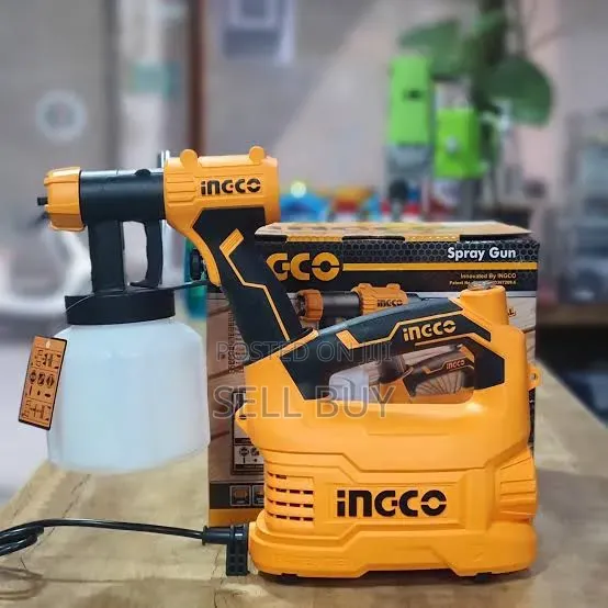 : የኢንኮ (INGCO) 550W የኤሌክትሪክ ቀለም መረጫ ማሽን (HVLP Paint Spray )