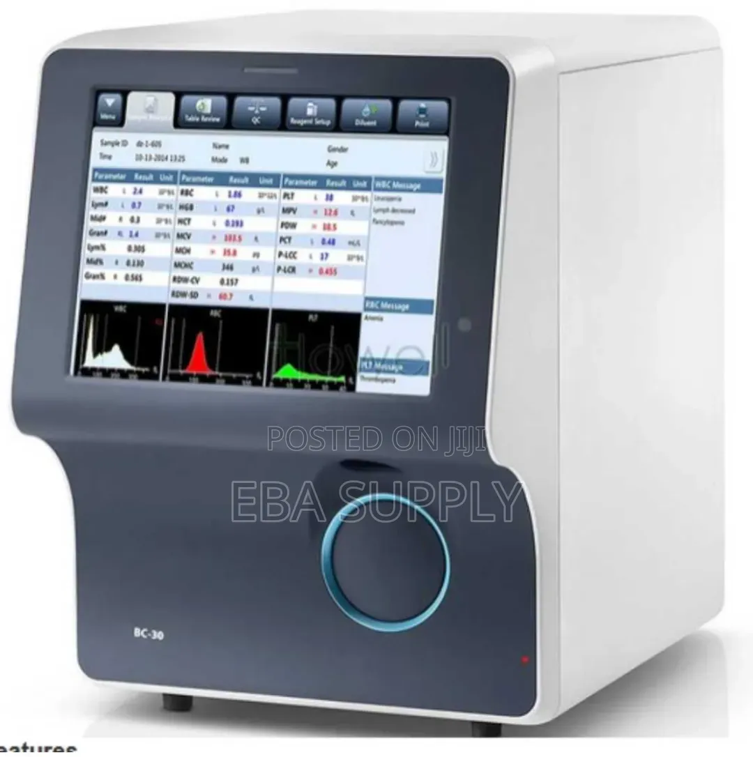Mindray BC-30 Hematology Analyzer BC-30S Blood CBC Machine