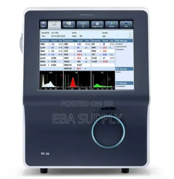 Mindray BC-30 Hematology Analyzer BC-30S Blood CBC Machine