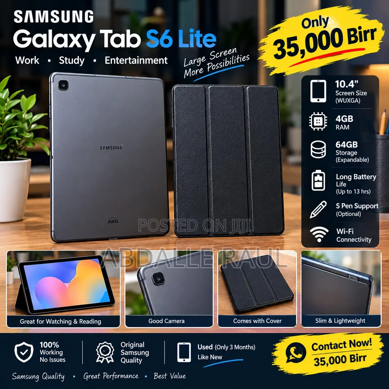 Samsung Galaxy Tab S6 Lite 64 GB Silver