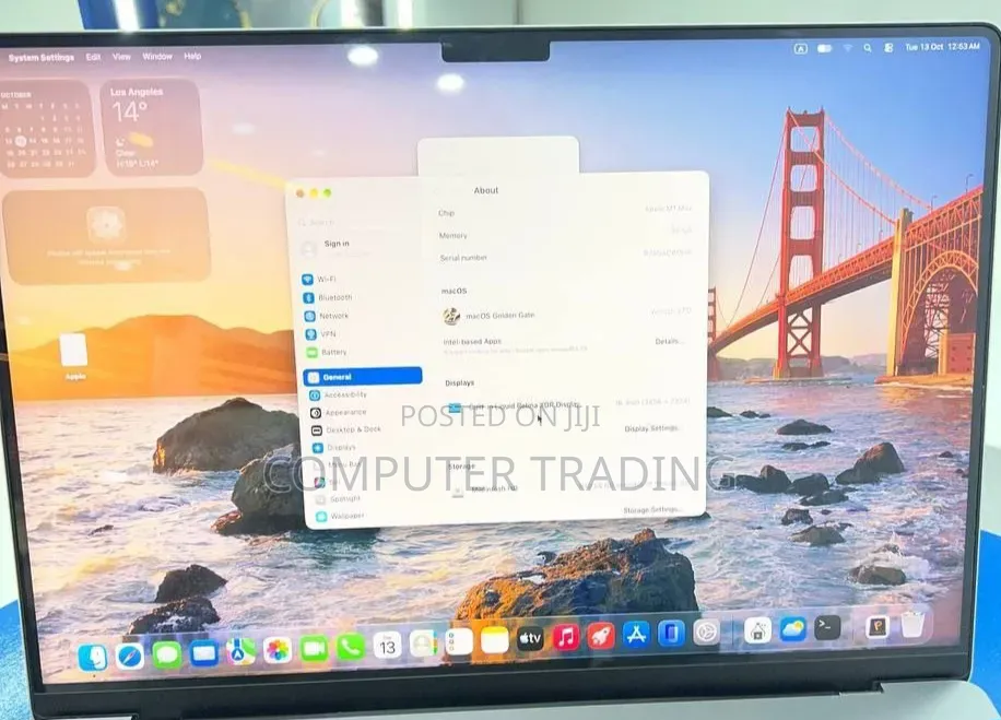 New Laptop Apple MacBook Pro 2021 M1 Max 32GB Intel Core i7 SSD 1T