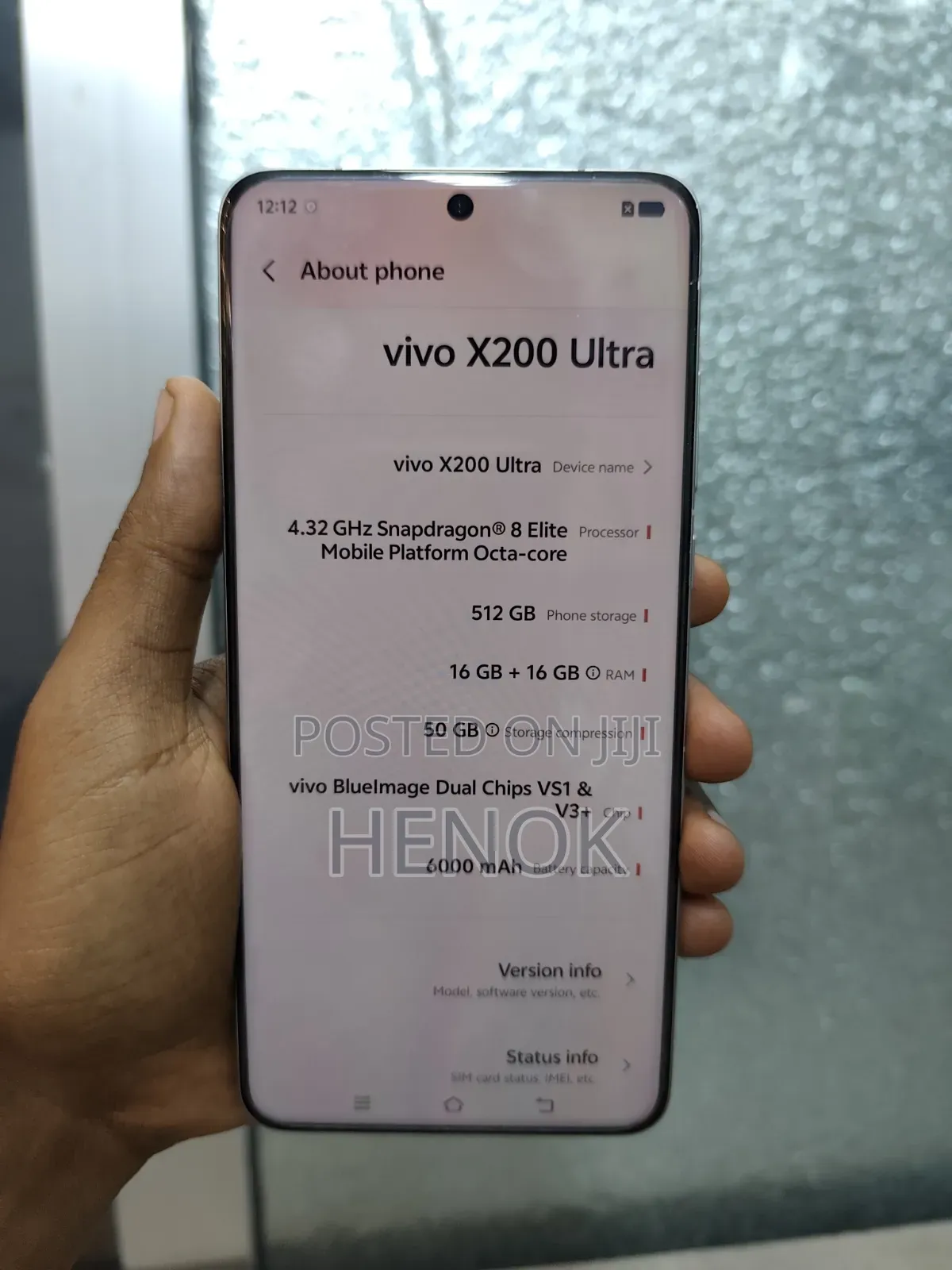 New Vivo X200 Ultra 512 GB White