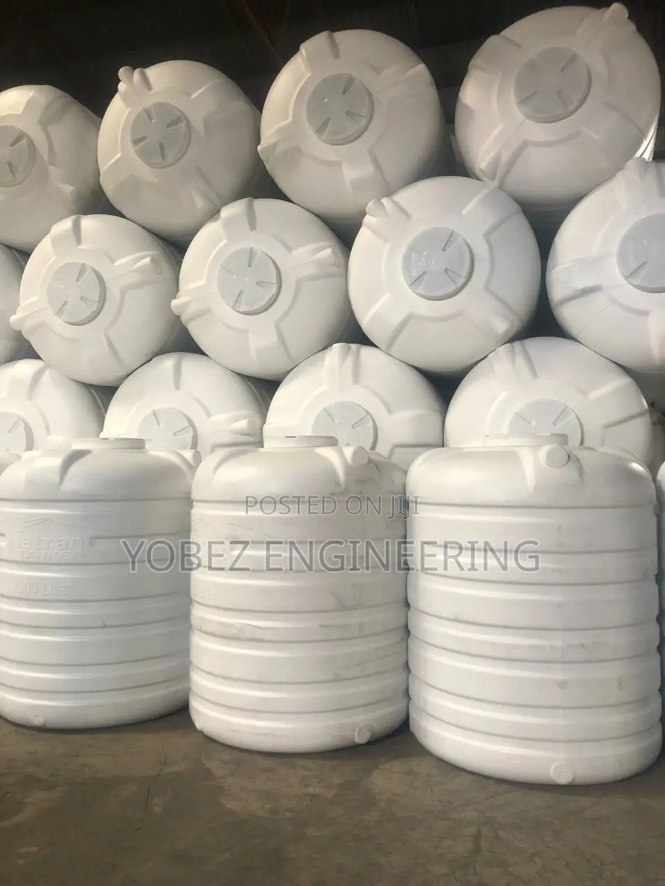 Tanker 500Liter to 3000Liter Free Delivery