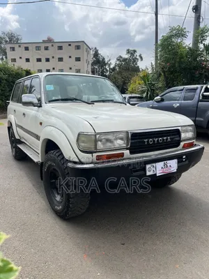 Toyota Land Cruiser 1995 White