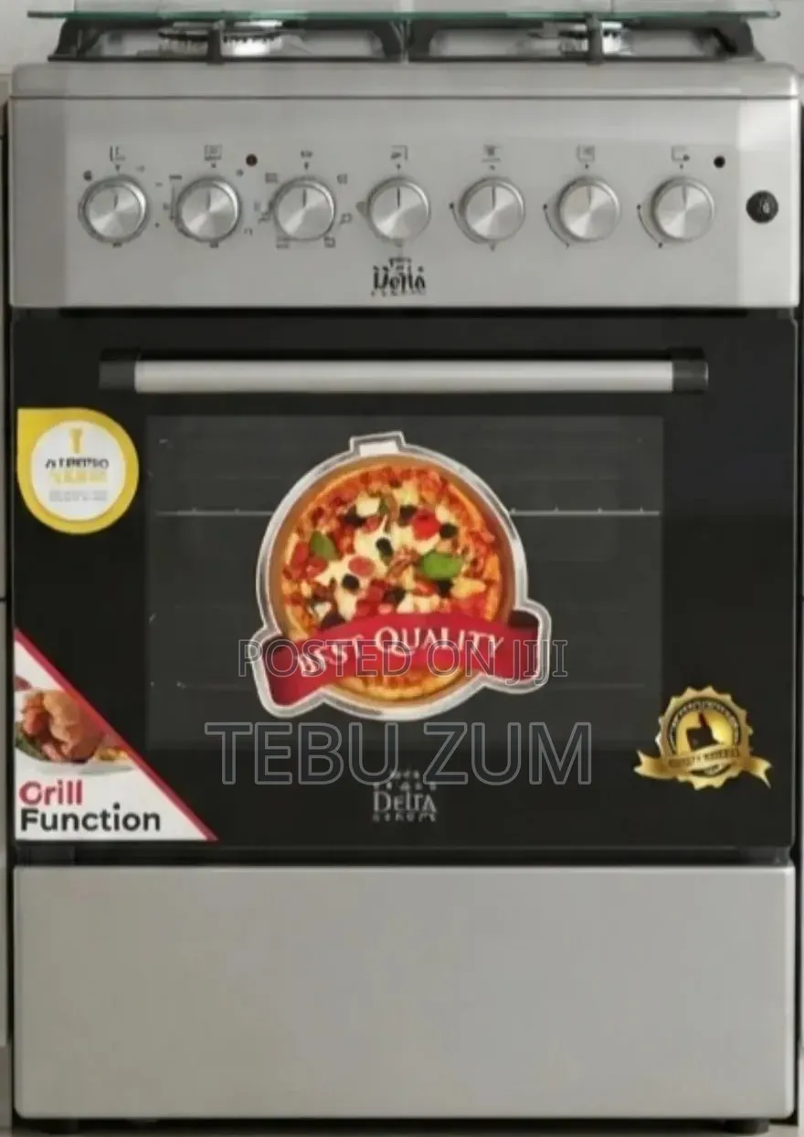Original Delta Deluxe Combination Gas & Electric Oven Stove (60x60)