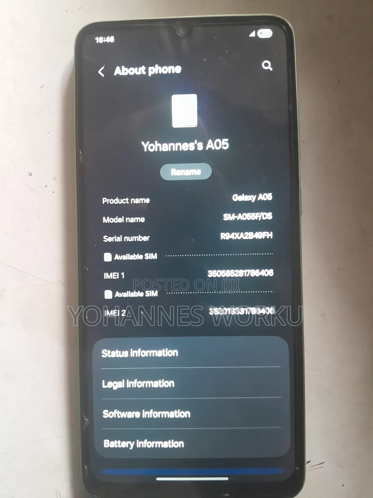 Samsung Galaxy A05 64 GB Green