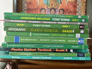 Grade 9 Students Textbook_11 Books Slightly Used