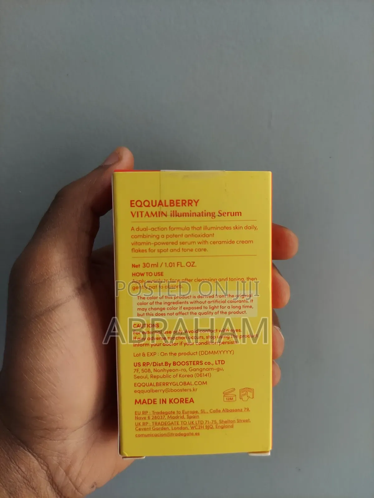 Equal Berry Vitamin Illuminating Serum
