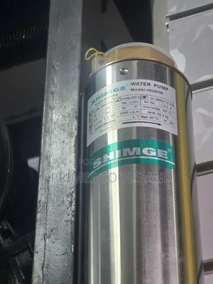 SHIMGE Water Pump Ethiopia, SHIMGE 4sg6/30, 4KW Submersible Water