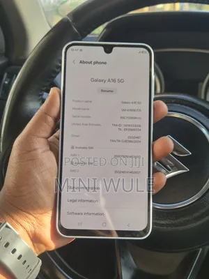 New Samsung Galaxy A16 5G 128 GB White