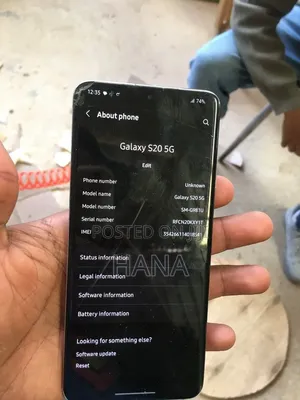 Samsung Galaxy S20 5G Uw 128 GB White