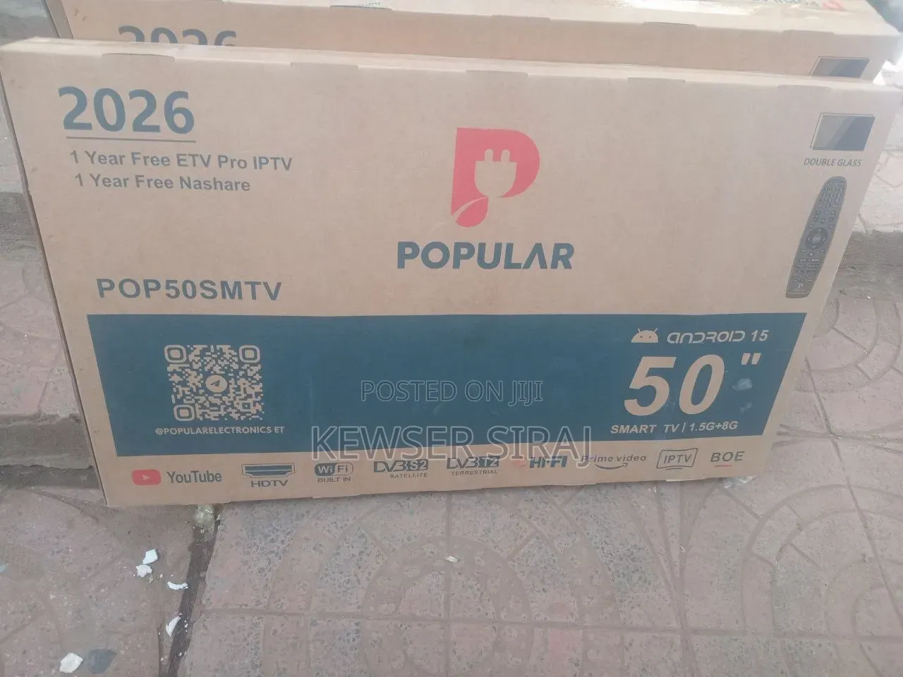 Popular TV 50inche Qled 4k Smart Android TV