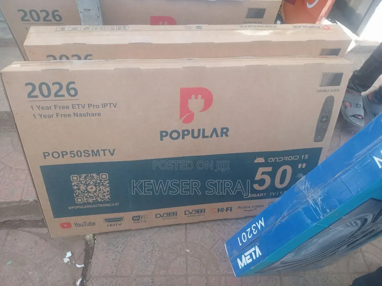 Popular TV 50inche Qled 4k Smart Android TV