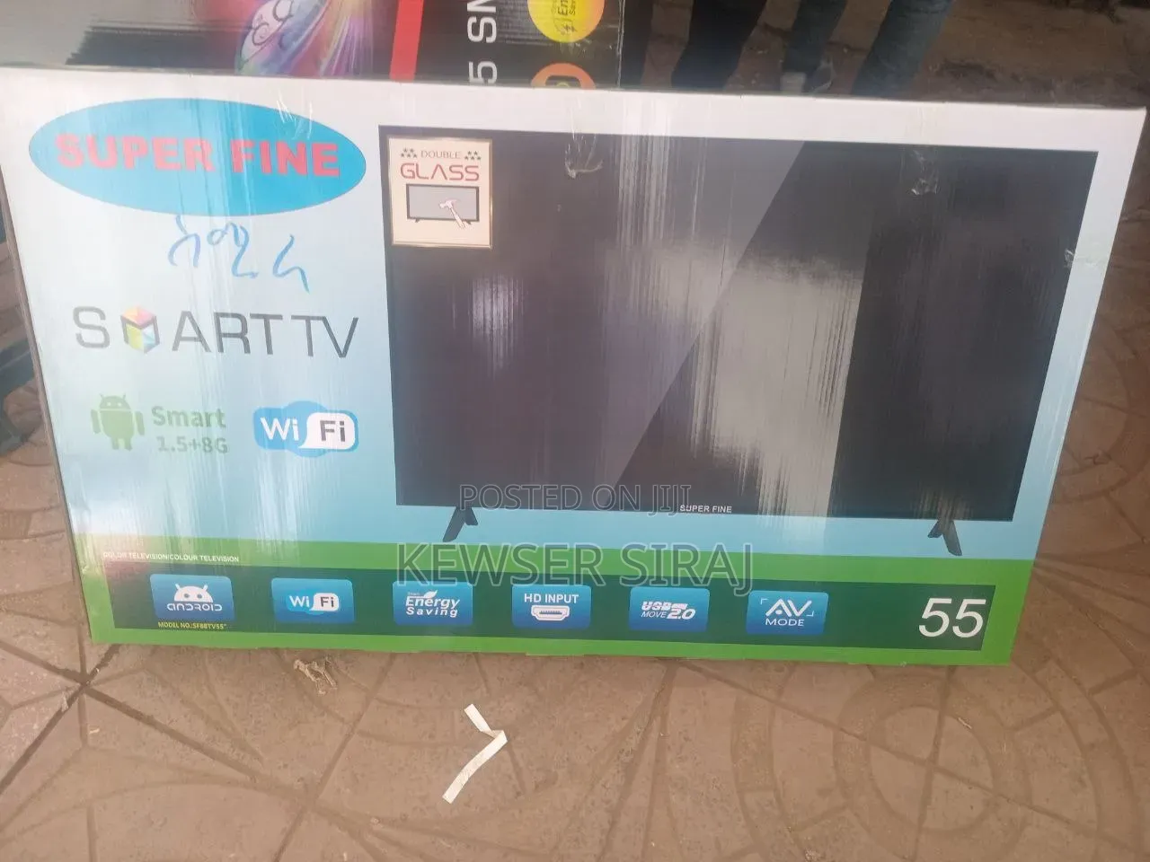 Super Fine TV 55inche Smart 4k Android TV