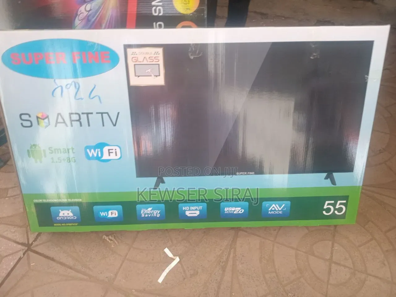 Super Fine TV 55inche Smart 4k Android TV