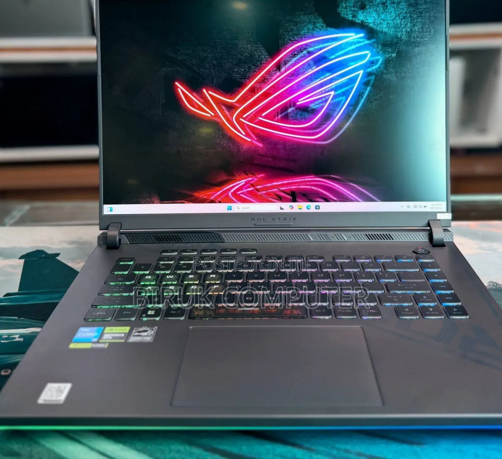 New Laptop Asus ROG Strix G16 G614 16GB Intel Core i9 SSD 1T