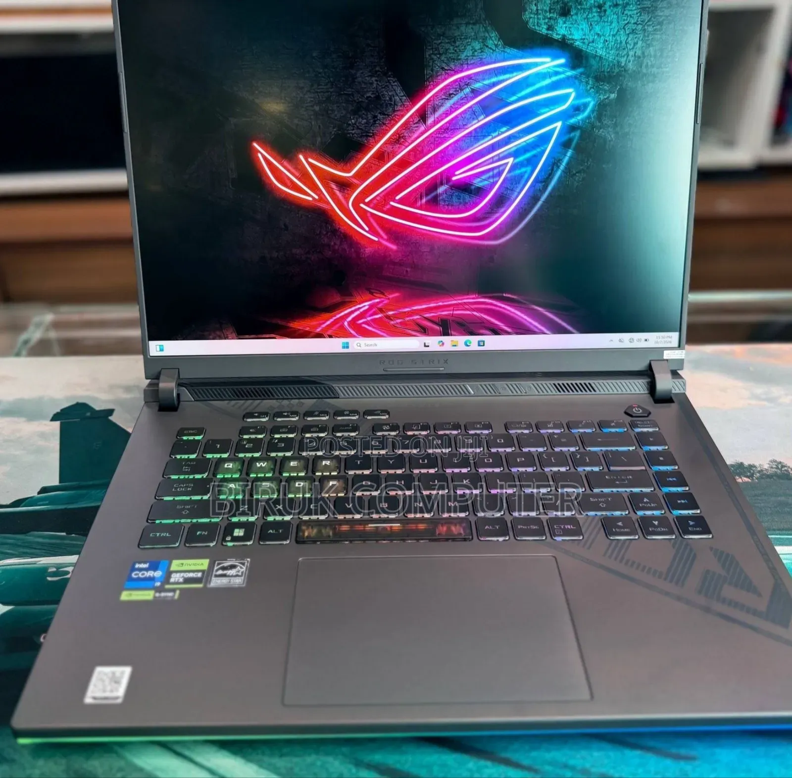 New Laptop Asus ROG Strix G16 G614 16GB Intel Core i9 SSD 1T