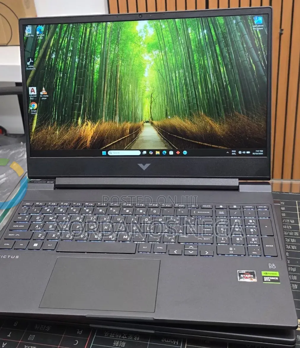 New Laptop HP Victus 15 8GB AMD Ryzen 5 SSD 512GB