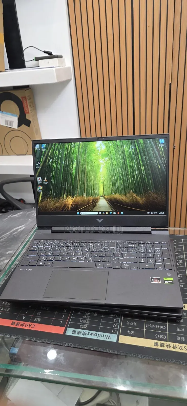 New Laptop HP Victus 15 8GB AMD Ryzen 5 SSD 512GB