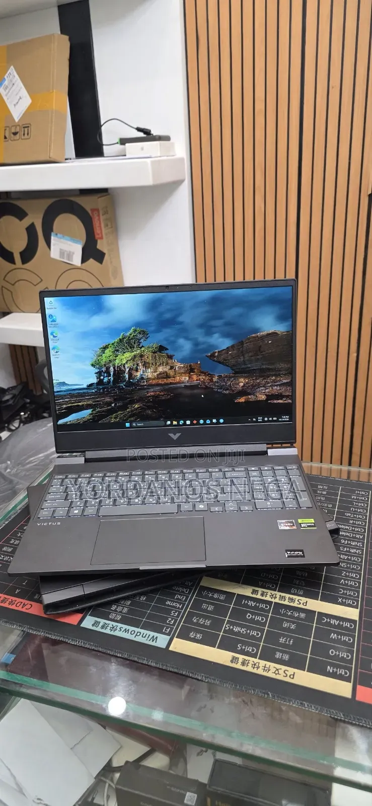 New Laptop HP Victus 15 8GB AMD Ryzen 5 SSD 512GB