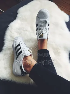 Adidas Superstar White/ Strip Black Lifestyle Unisex Fashion Sneaker