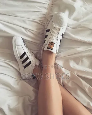 Adidas Superstar White/ Strip Black Lifestyle Unisex Fashion Sneaker
