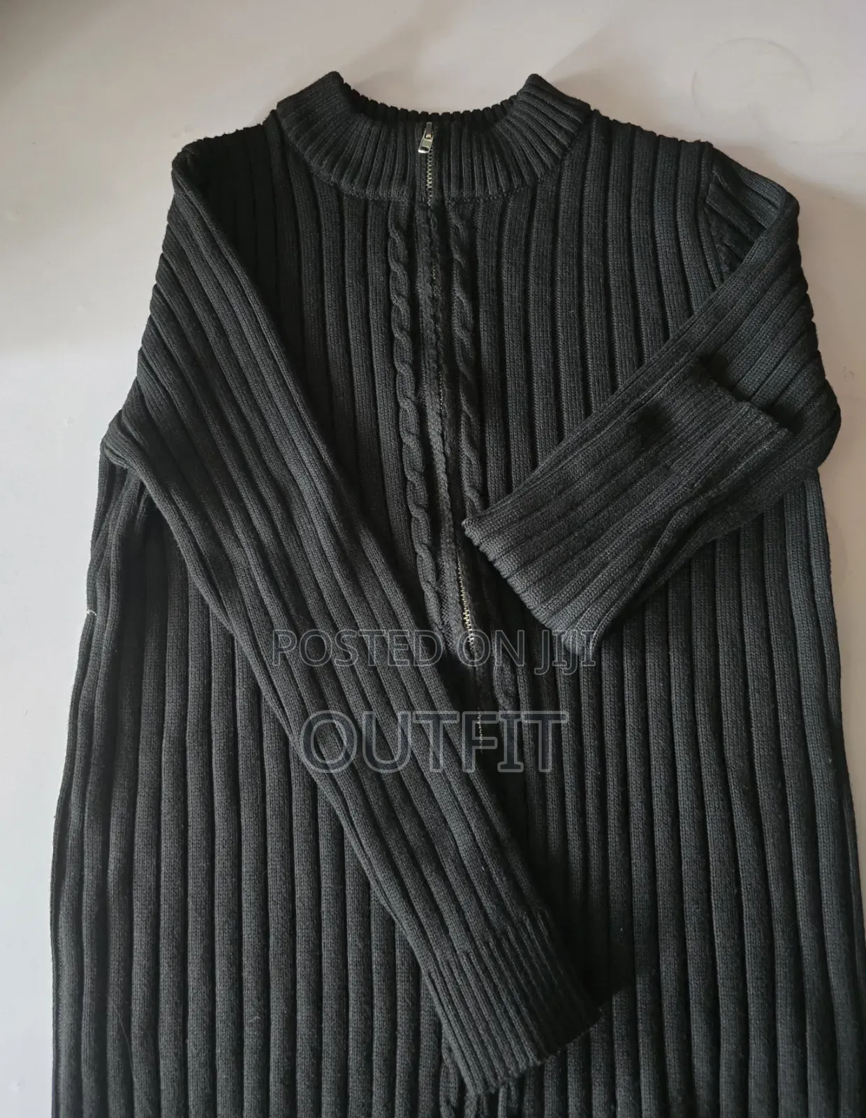 Zip Up Cardigan