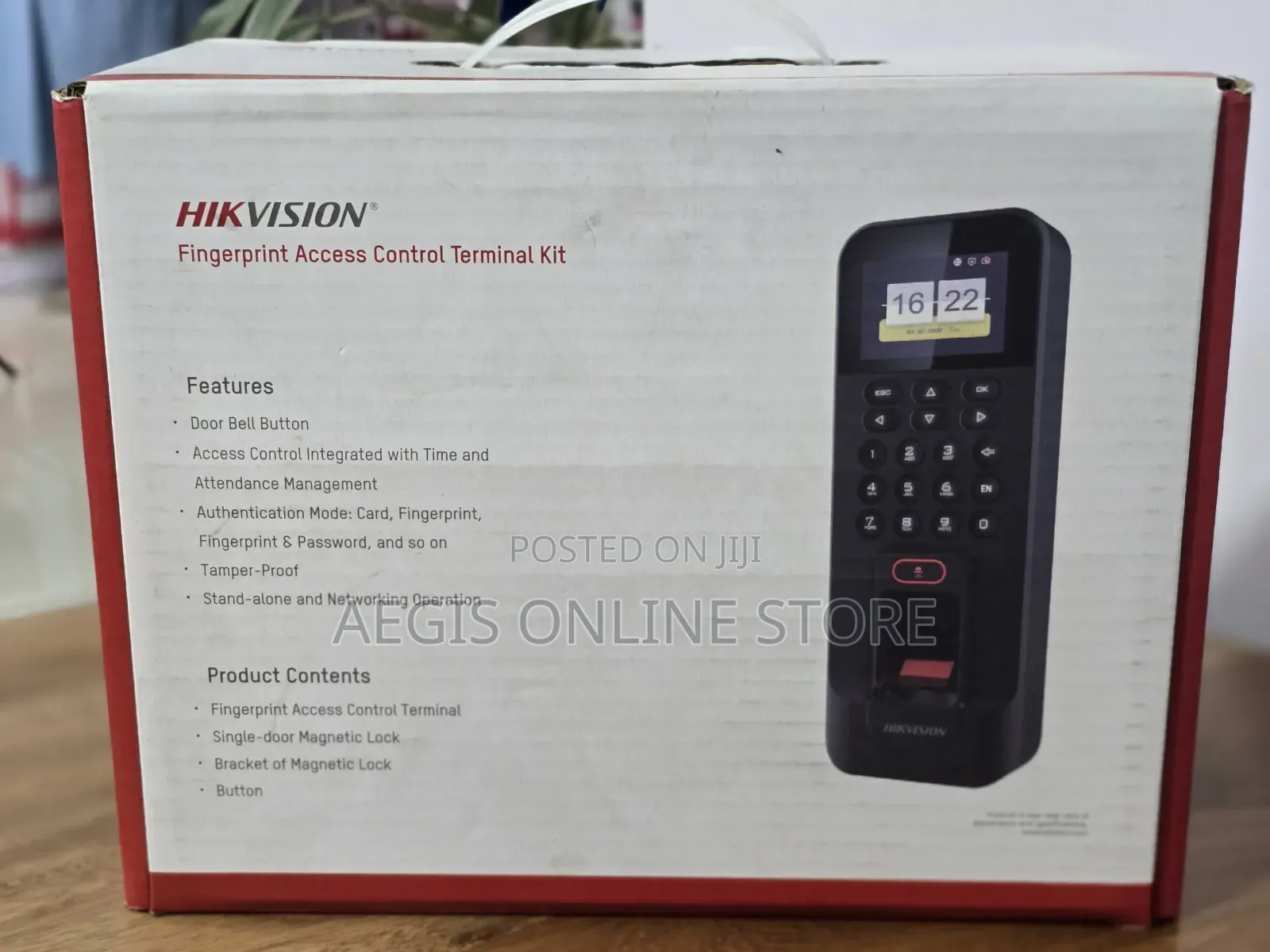 Hikvision DS-KAS261 Fingerprint Access Control Terminal Kit