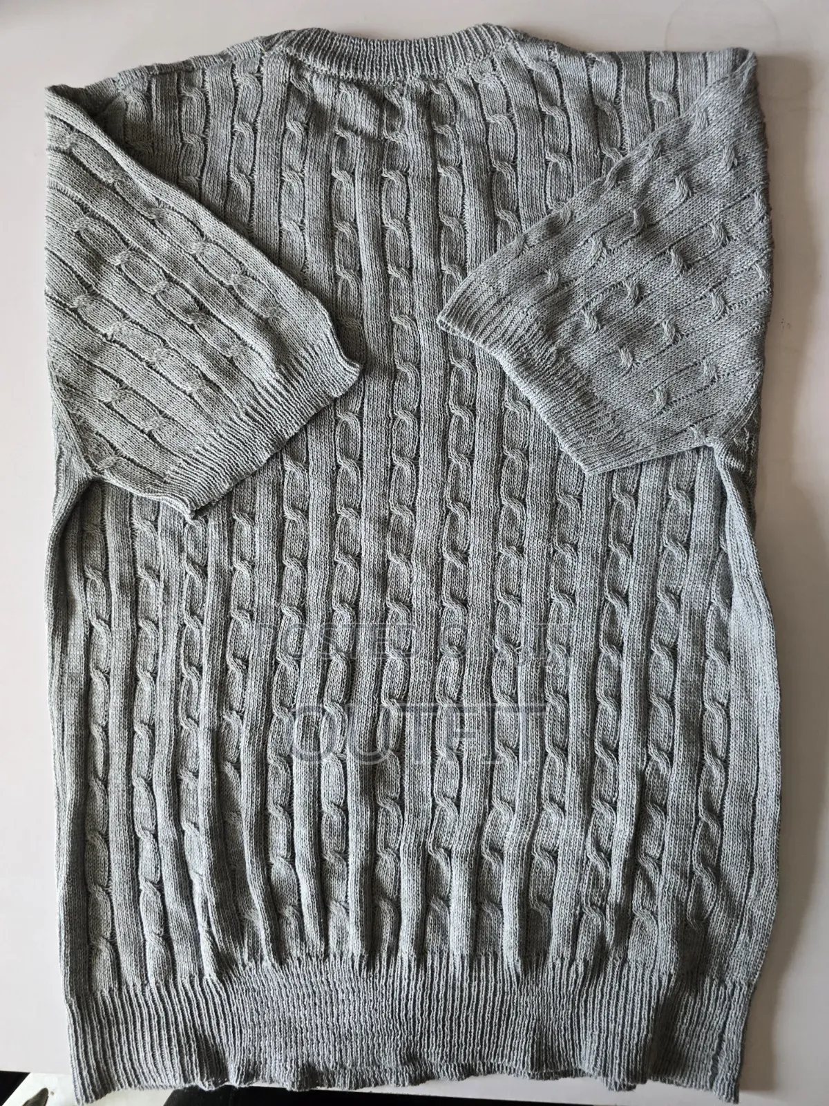 Knit Short Sleeve Sweater