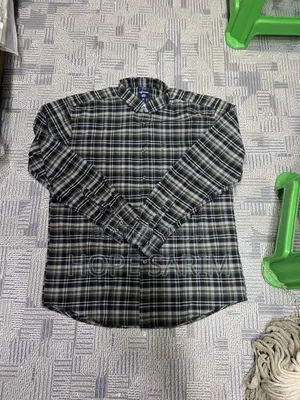 Angloiosman Navy Plaid Flannel Shirt