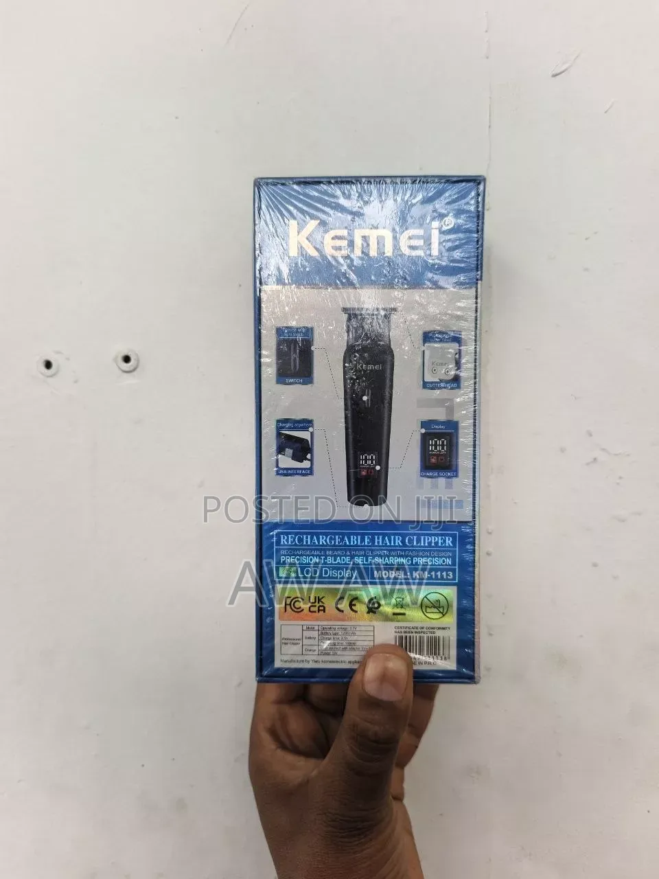 Kemei የፀጉር ማሽን