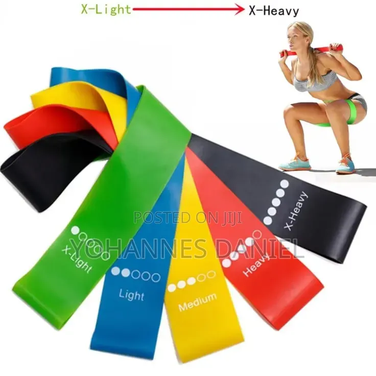 Resistance Band Set – Fitness Bands for Home Gym