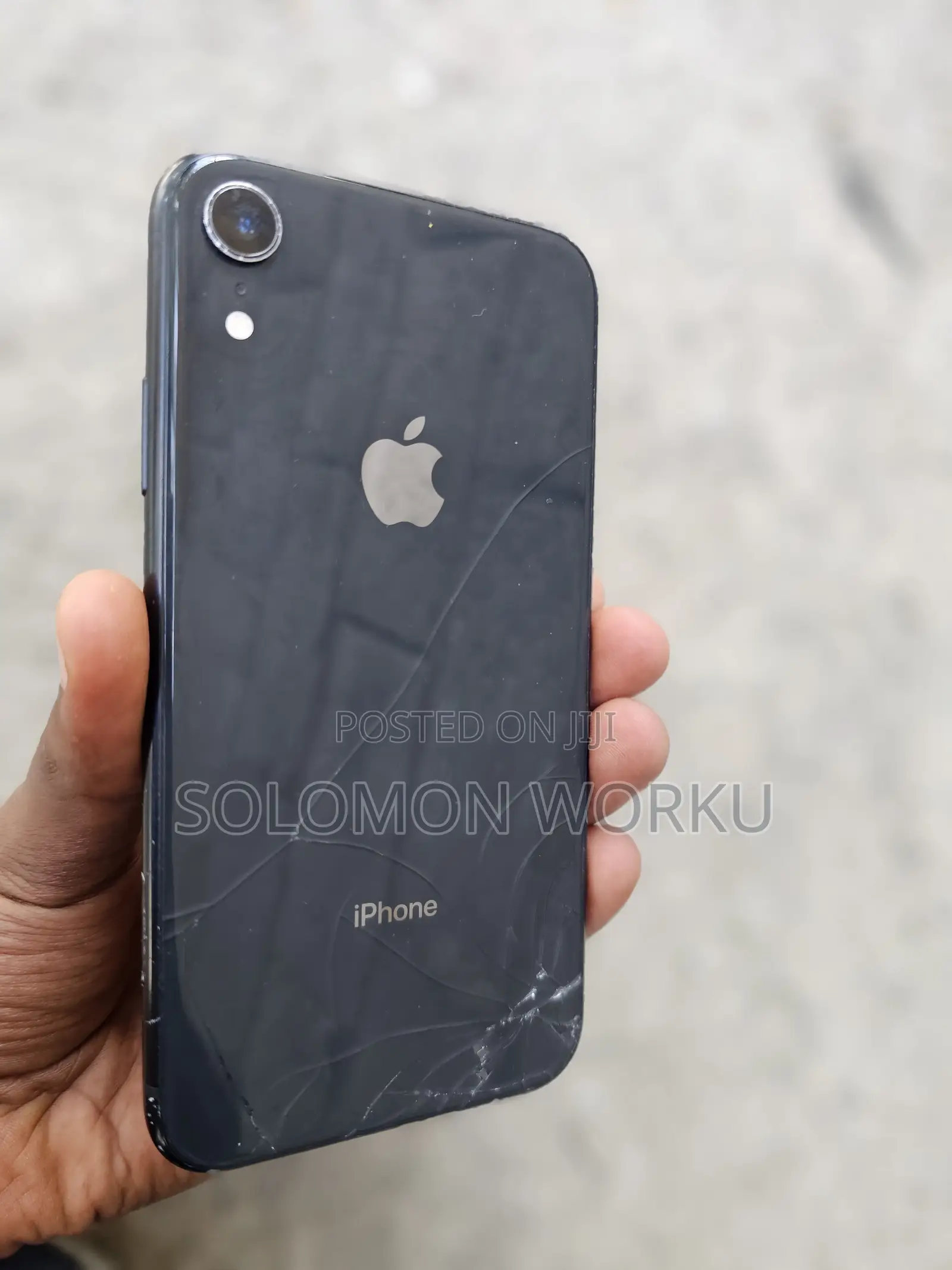 Apple iPhone XR 64 GB Black