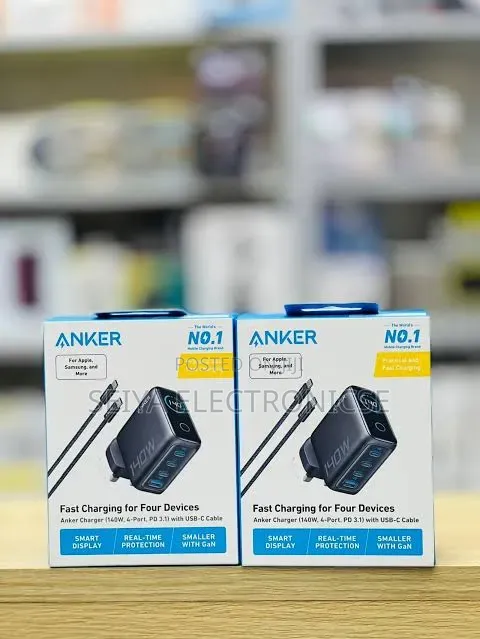 #Anker 140w Fast-Charging Laptop Charger