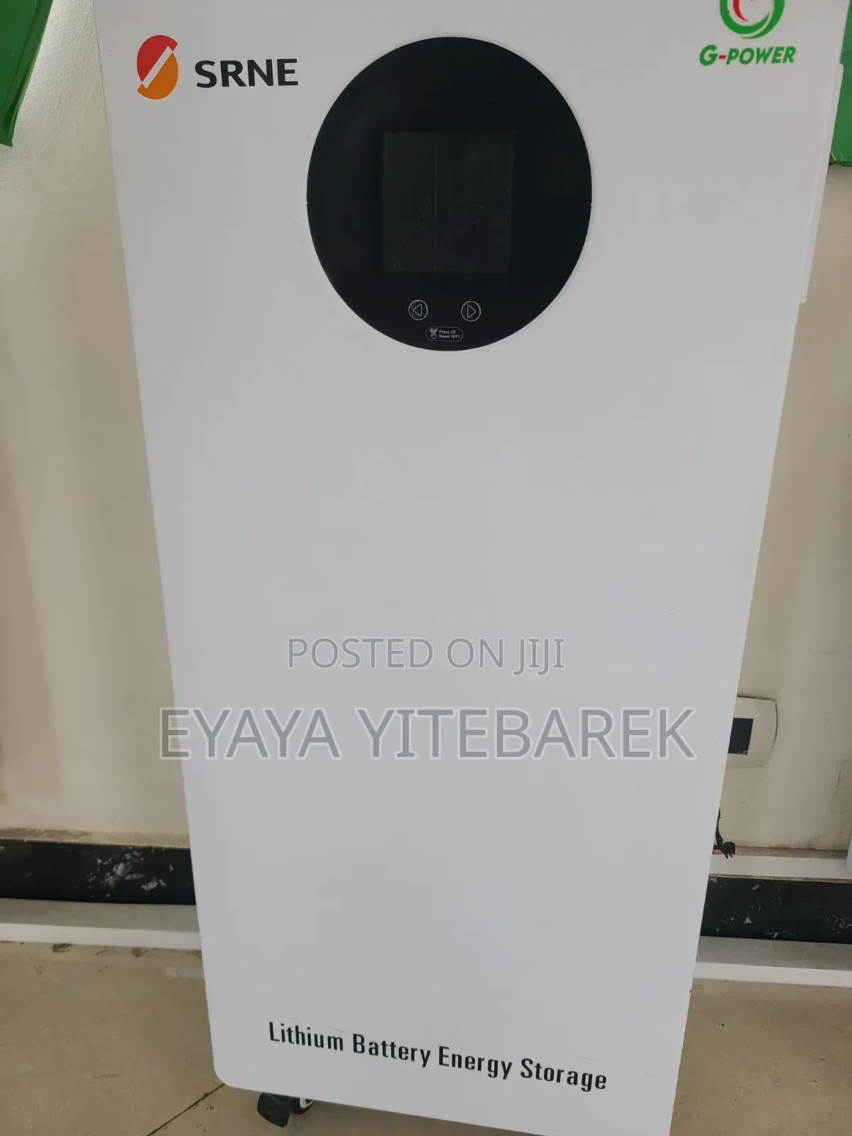 G-Power 12kw SRNE Inverter and 16kw Lithium Battery