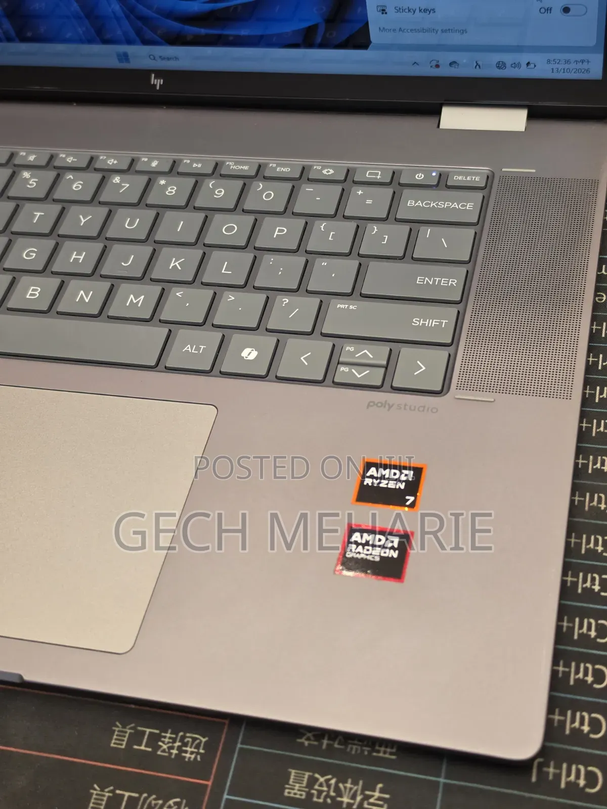 New Laptop HP Envy x360 16GB AMD Ryzen 7 SSD 512GB